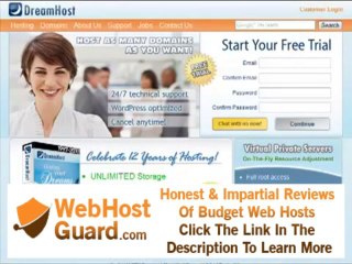 2011 DreamHost Web Hosting Review