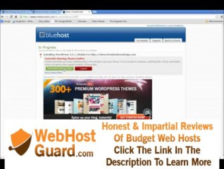 Wordpress Intro - Video 02 - Hosting and Installing at Bluehost