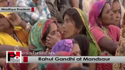 Rahul Gandhi:  Congress ensures that no poor will suffer from hunger now