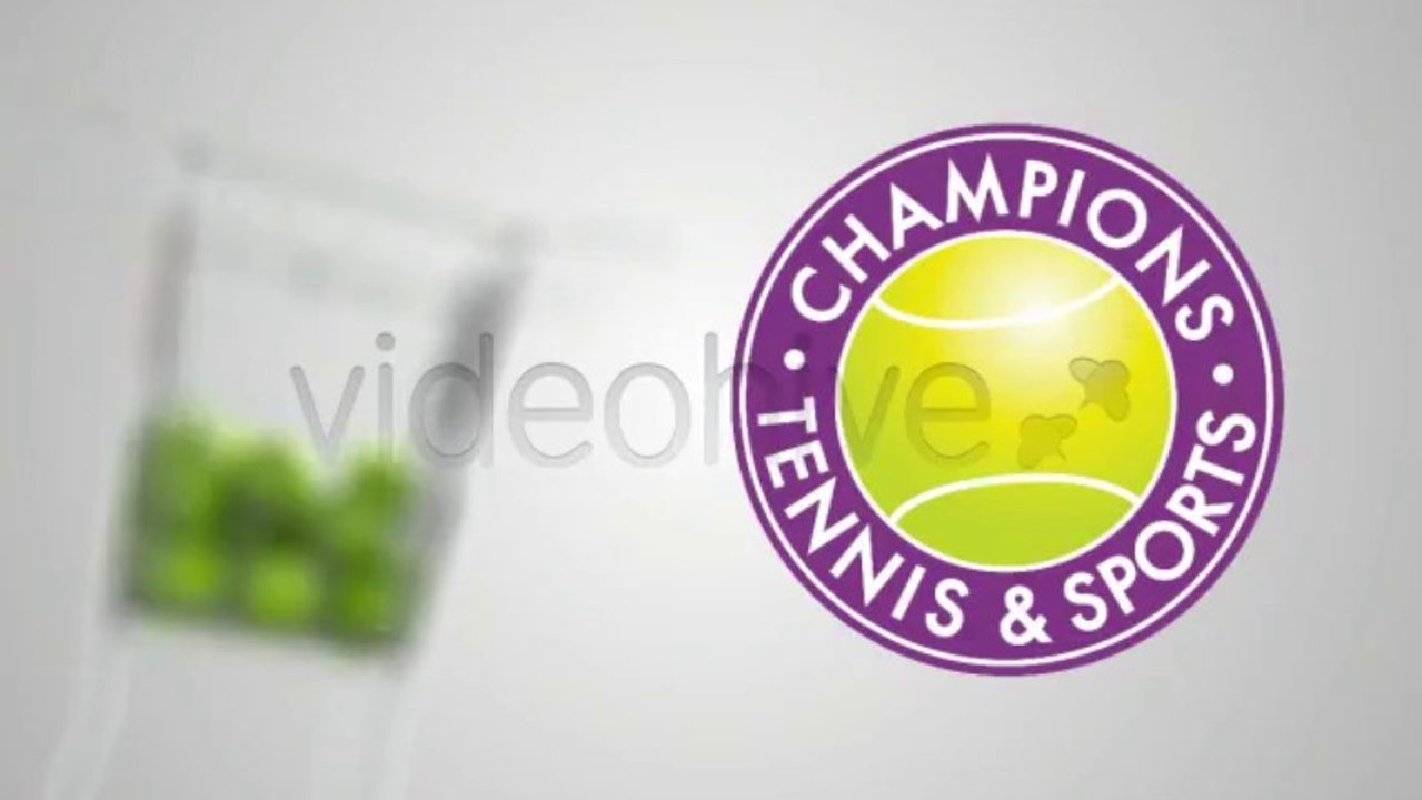 Tennis Logo Reveal - After Effects Template