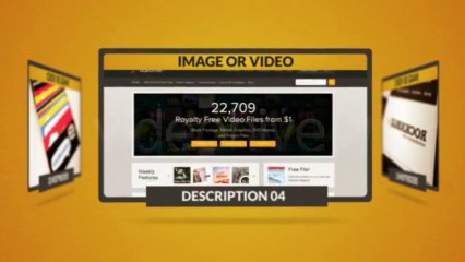 Create Your Service Prodact Website Promo - After Effects Template