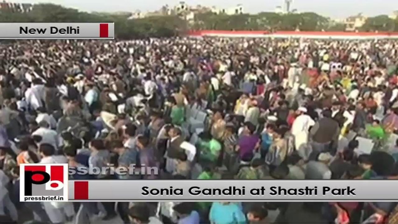 Sonia Gandhi: Opposition always tries to damage the image of Congress party