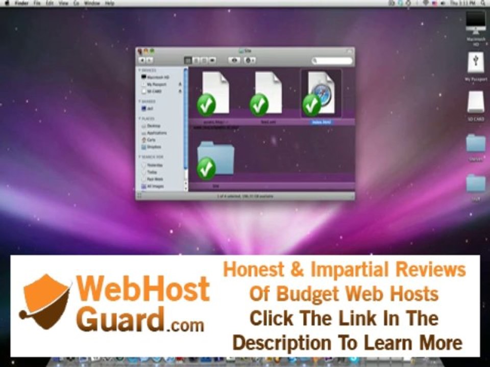 How To Host a Website Free With iWeb