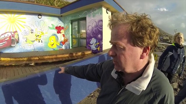 Seafront Businesses Damaged by Storm