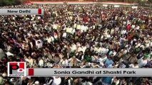 Sonia Gandhi: BJP cheats people with fake promises