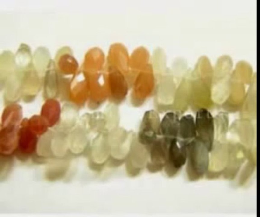 Natural Moonstone Gemstone Beads