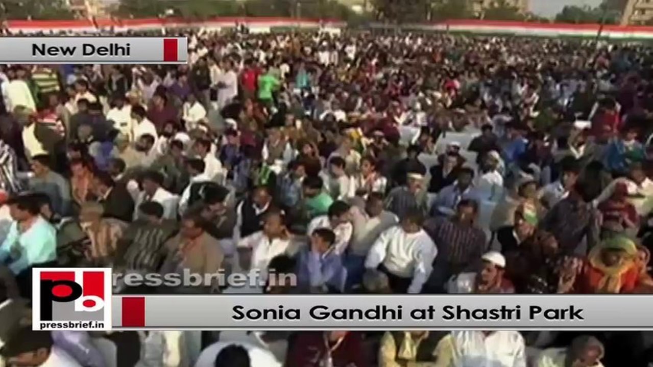 Sonia Gandhi: Some people try to harm Delhi’s peace, but in vain