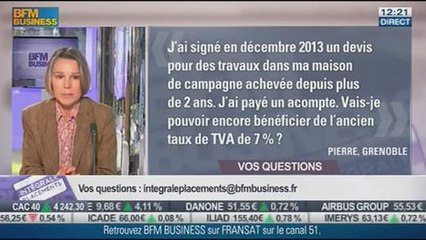 Les Réponses de Christine Blondel aux auditeurs, dans Intégrale Placements - 07/01