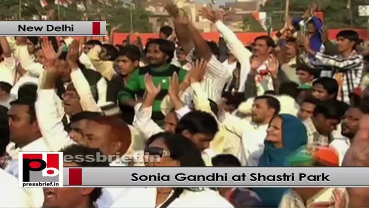 Sonia Gandhi: People can trust Congress, and we will protect your rights