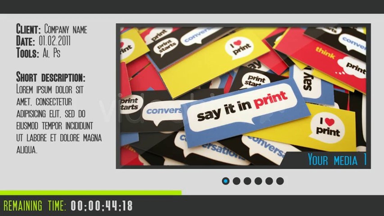 Clean Presentation - After Effects Template