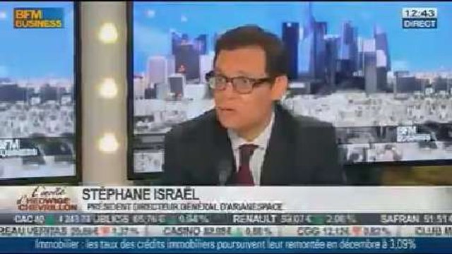 Stéphane Israël, Arianespace, dans L'Invité de BFM Business - 07/01