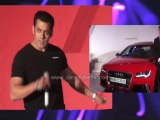 Salman Khan came  for the press conference of audi india & also comments  on katrina kaif