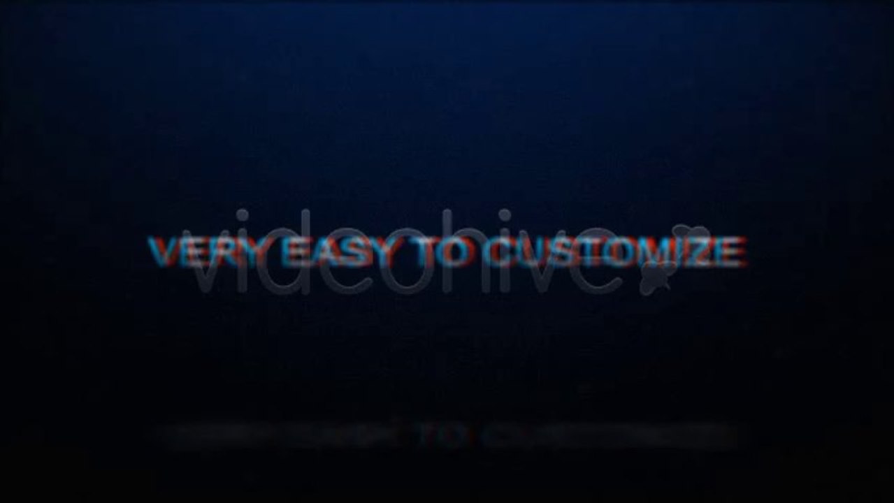 Distort Trailer - After Effects Template