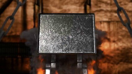 Flaming Metal Opener - After Effects Template