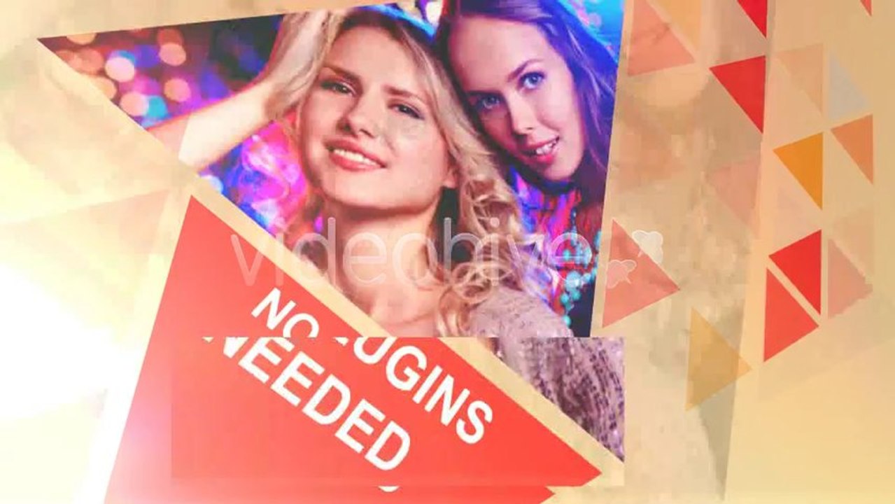 I Love Triangles - After Effects Template