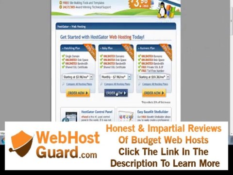 Comprar Hosting en Hostgator + Cupones Actulizados 2012 Y Primer mes a $0.01 Hostgator coupon HD