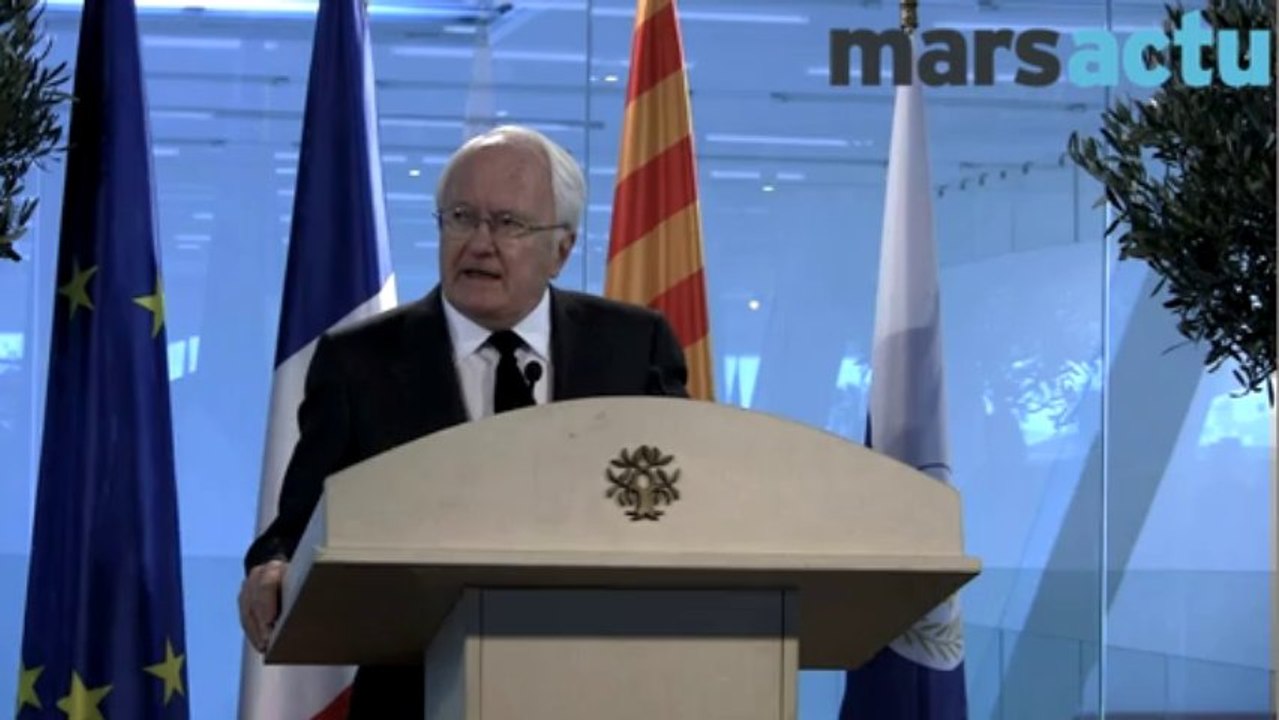 Michel Vauzelle n'a pas l'intention de rétrocéder la Villa Méditerranée à Euroméditerranée