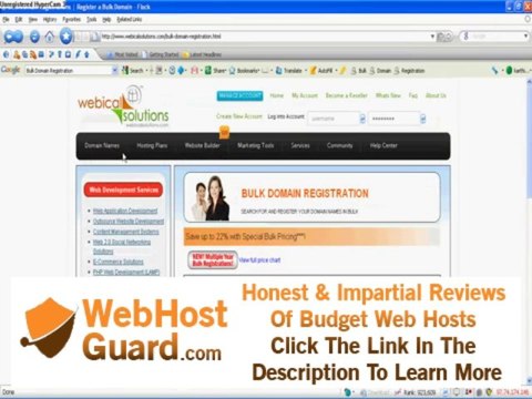 webicalsolutions.com providing Cheap Web Hosting & Domain Registration