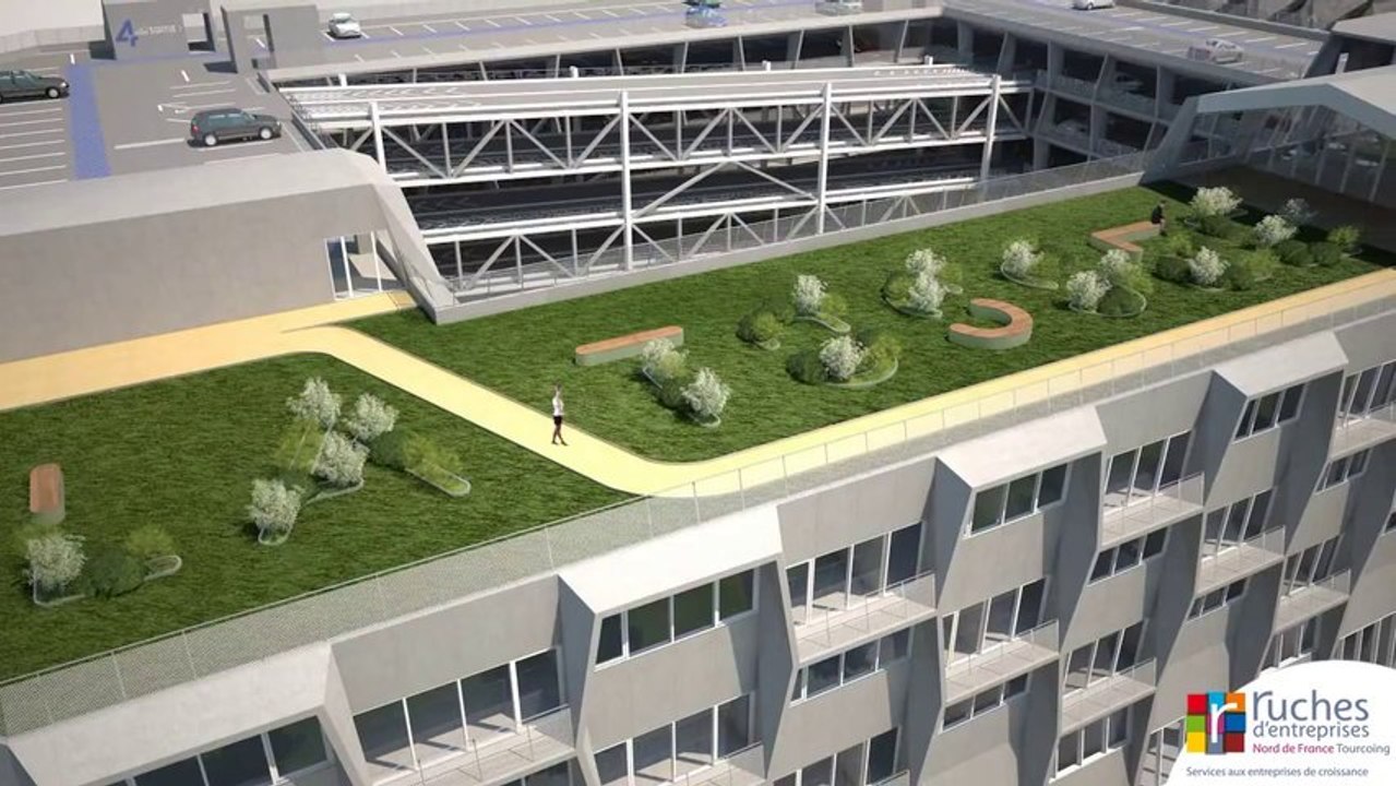 La future ruche d'entreprises de Tourcoing