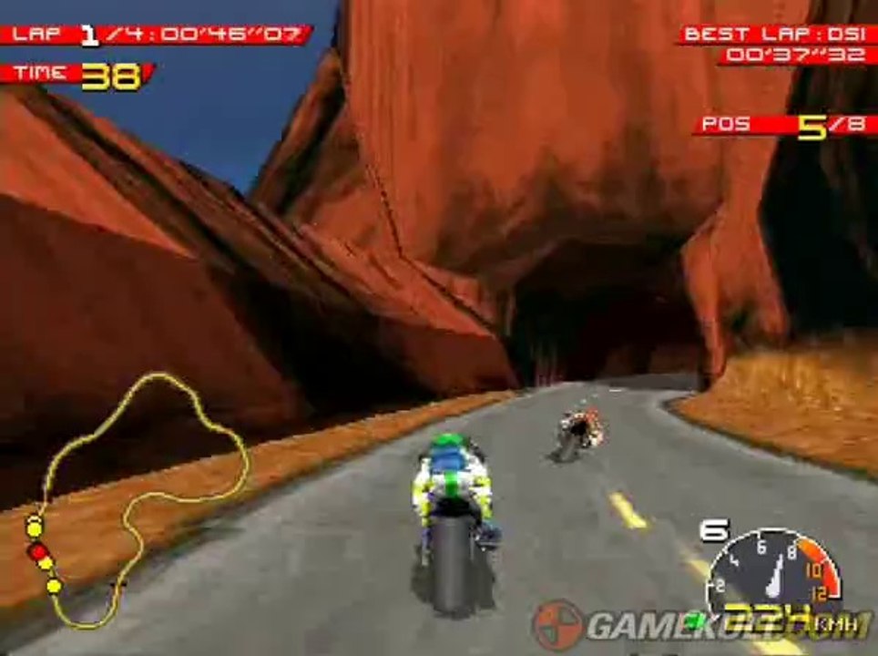Moto Racer - Un beau wheeling