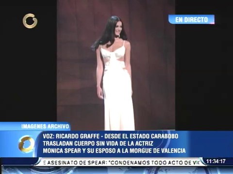 Cuerpos de Mónica Spear y su pareja fueron trasladados a la morgue de Valencia