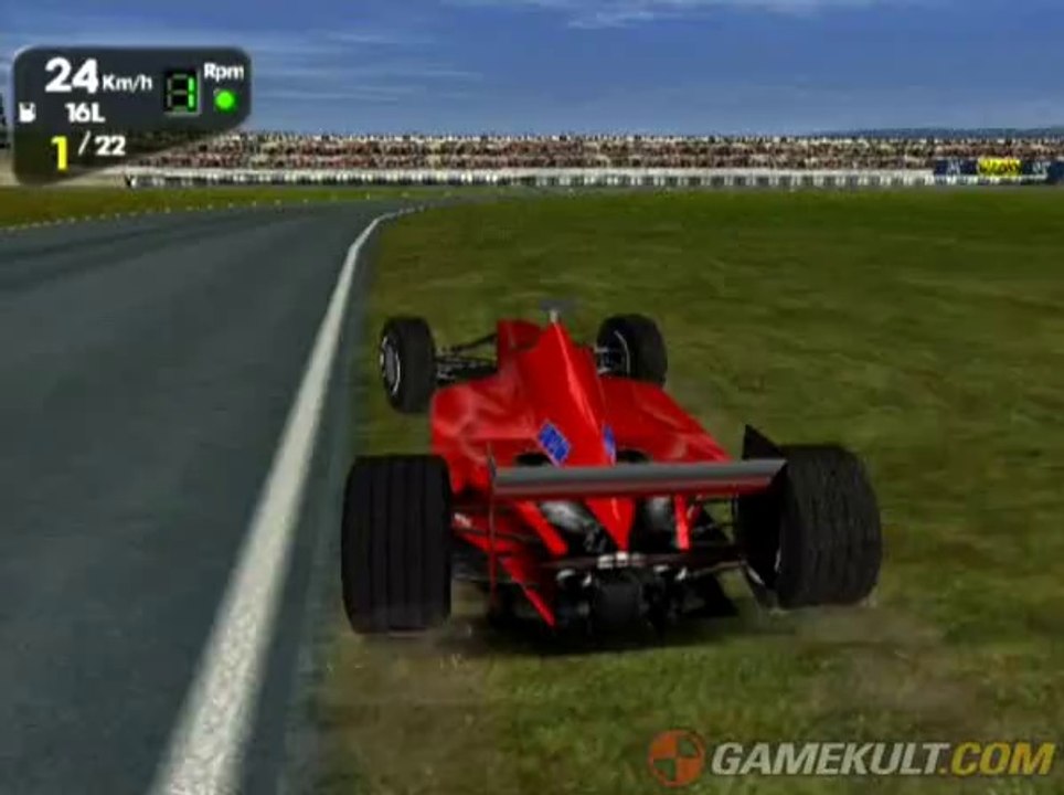 F1 Racing Championship - Schumacher chaud sur la ligne de départ