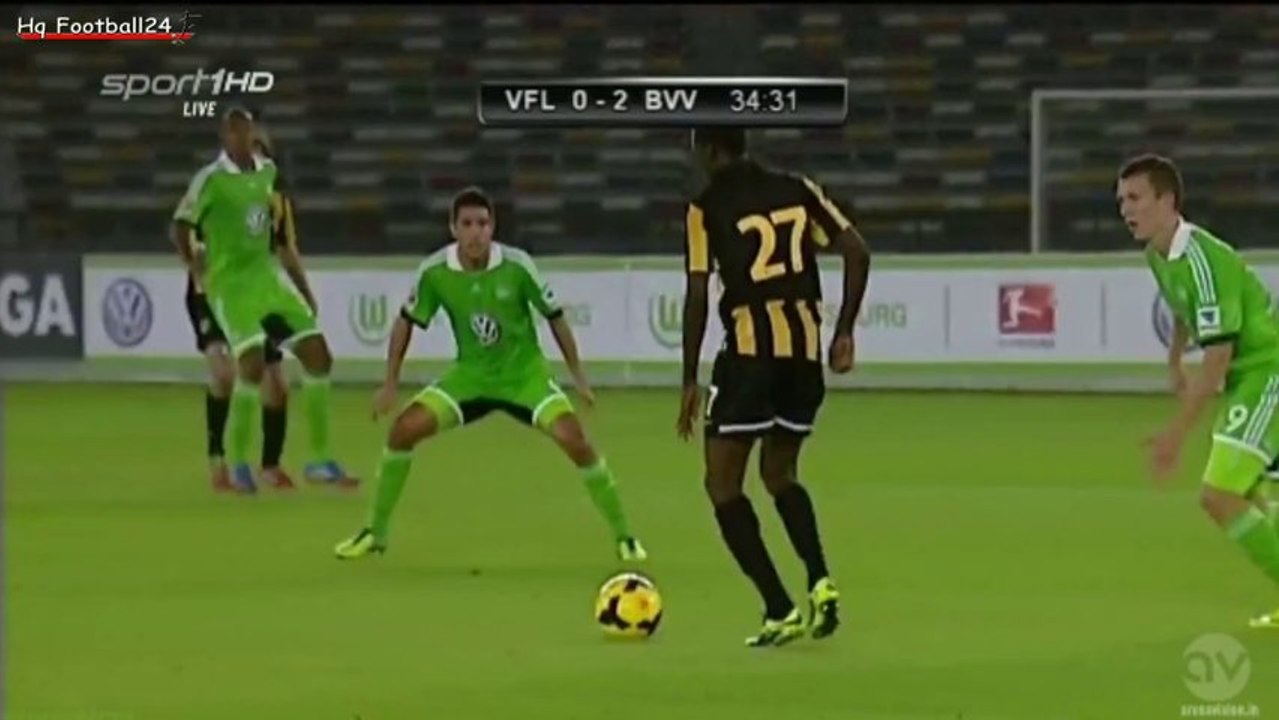 Lucas Piazón Goal ~ VfL Wolfsburg vs Vitesse Arnhem 0-2 ( Friendly Match ) HD