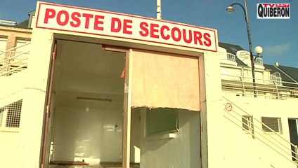Quiberon   |  Le Poste de Secours CRS a explosé   |  TV Quiberon 24/7