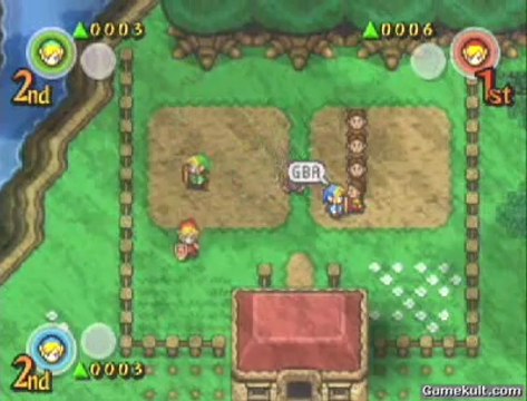The Legend of Zelda : Four Swords Adventures - Premiers pas