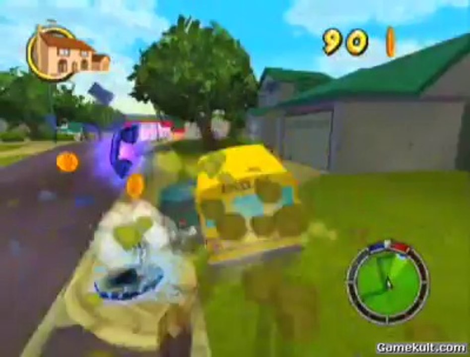 The Simpsons Hit & Run - Raggal au volant, mort au tournant