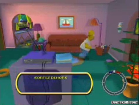 The Simpsons Hit & Run - Cinématique comique