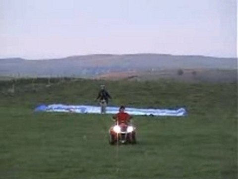 essai parapente tracté