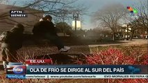 Ola de frío azota al sur de Estados Unidos