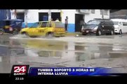 Interior del país: intensas lluvias causan estragos en Tumbes y Yurimaguas