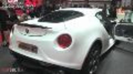 Genève 2013 : Alpha Romeo 4C