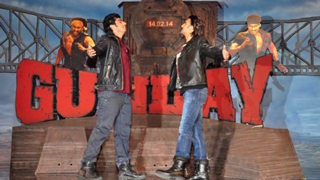 Gunday Music Launch - Irrfan Khan, Priyanka Chopra, Arjun Kapoor, Ranveer Singh