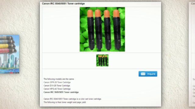 Canon copier toner cartridge