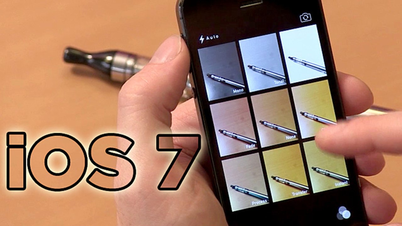 iOS 7 en version beta