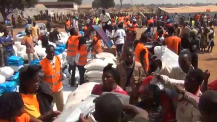 L'aide alimentaire arrive enfin pour les déplacés de M'Poko