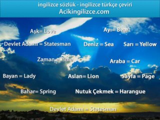 İngilizce Türkçe Çeviri Teknikleri