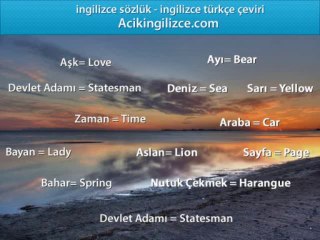 Online İngilizce Kelime Ezberleme