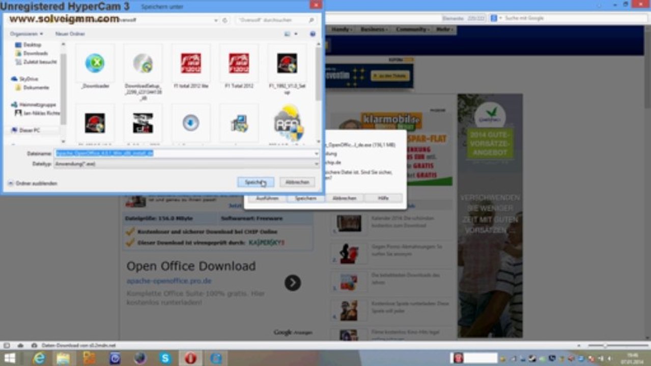 Infovideo Installation Open Office