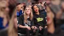 Rihanna emmène Cara Delevingne voir un match de basket