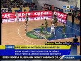 Genç Basketbolcularımız Kenan Sipahi ve Olcay Çakır ödüllerini alıyor