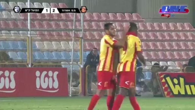 ליגת העל עונת 13/14 מחזור 16 - מ.ס אשדוד Vs עירוני ק ש (1-2)