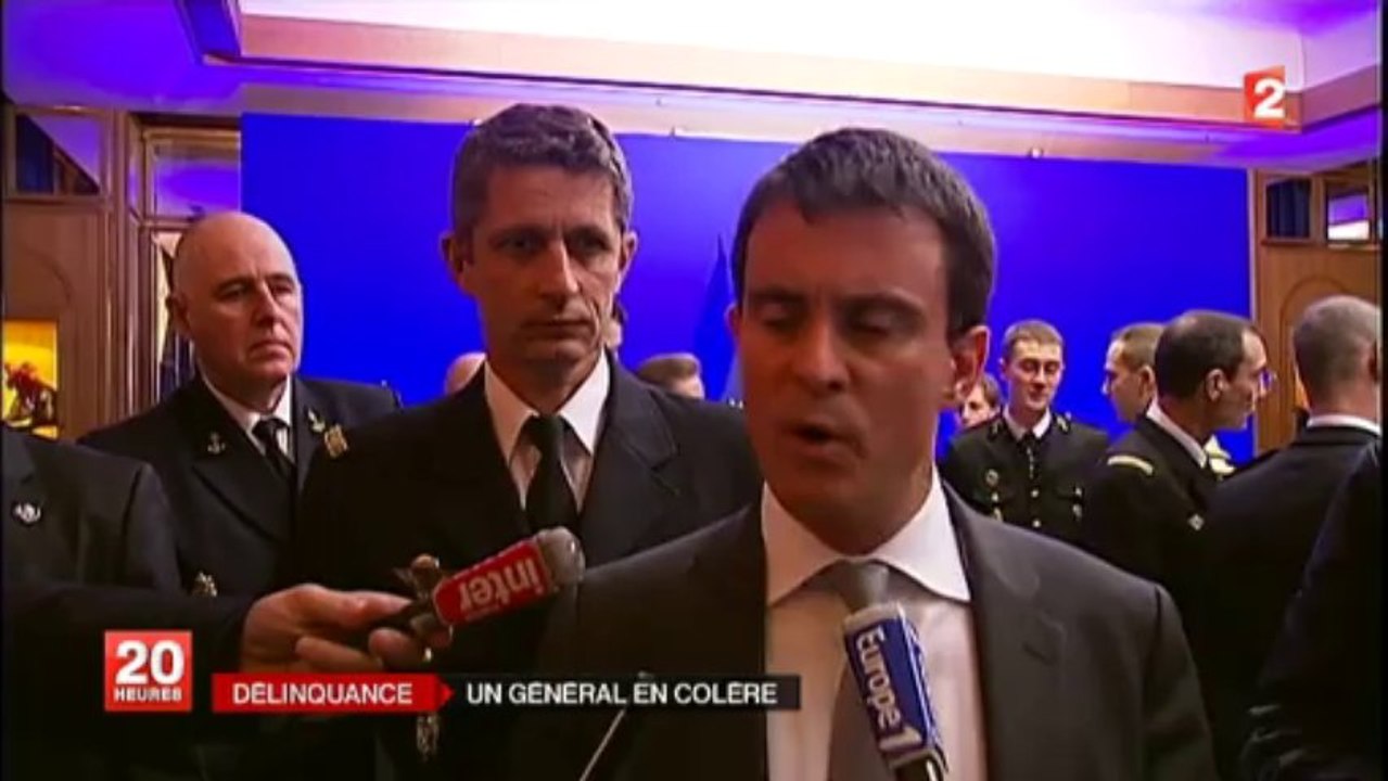 Taubira et Valls méprisent le compte rendu du Général Soubelet sur la Délinquance