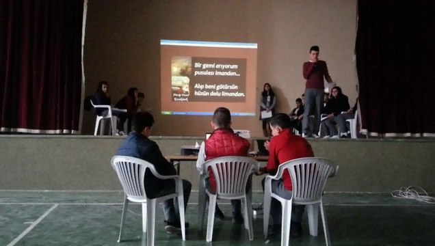 Beyşehir Ticaret Meslek Lisesi A12A Sınıfı Necip Fazıl KISAKÜREK Şiir Dinletisi 2013-2014