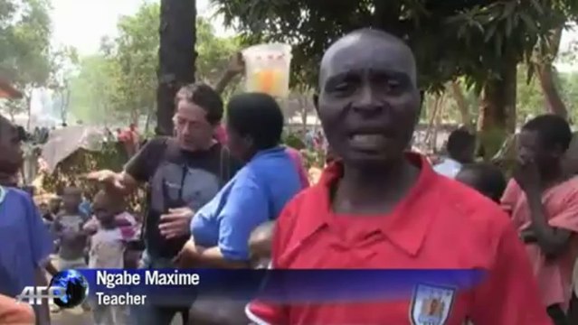 As kids get vaccines, school resumes in Bangui camps