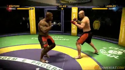 EA Sports MMA - Couture vs Lashley