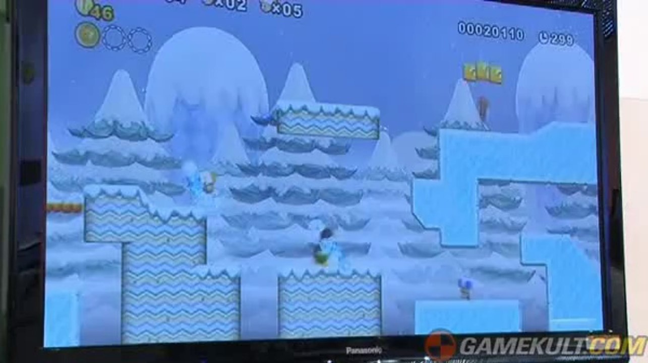 New Super Mario Bros. Wii - [E3 2009] Screener #2